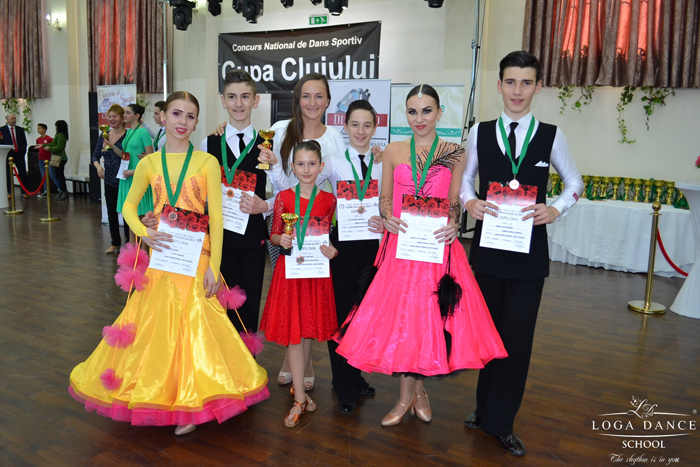 Șapte medalii pentru Loga Dance School la Cupa Clujului (Foto&video)
