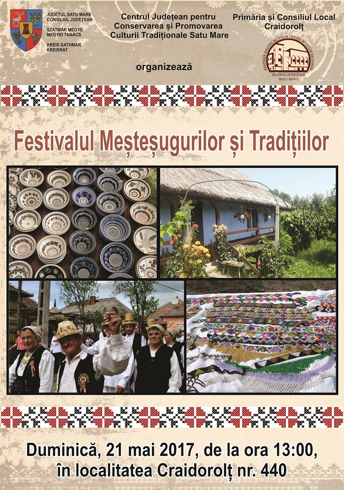 Festivalul Meșteșugurilor și Tradițiilor în localitatea Craidorolț
