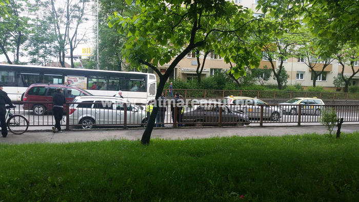 Accident în lanț pe Octavian Goga (Foto&video)