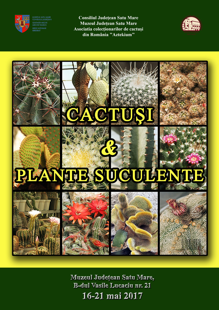 Sute de cactuși la Muzeul Județean. Când începe expoziția
