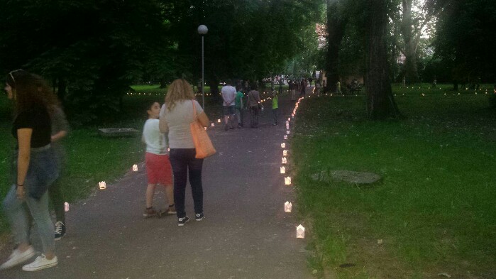 Festivalul Luminii la Satu Mare (Foto)