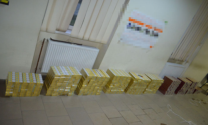 1500 de pachete de țigări de contrabandă, descoperite la Halmeu