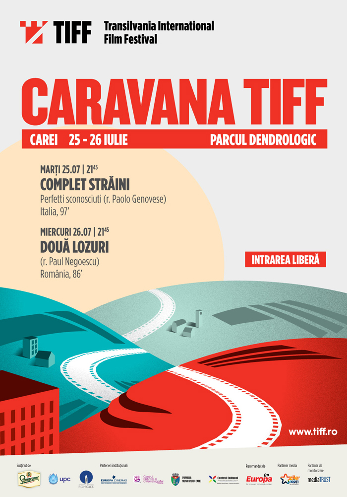 Caravana TIFF aduce două comedii de succes la Carei