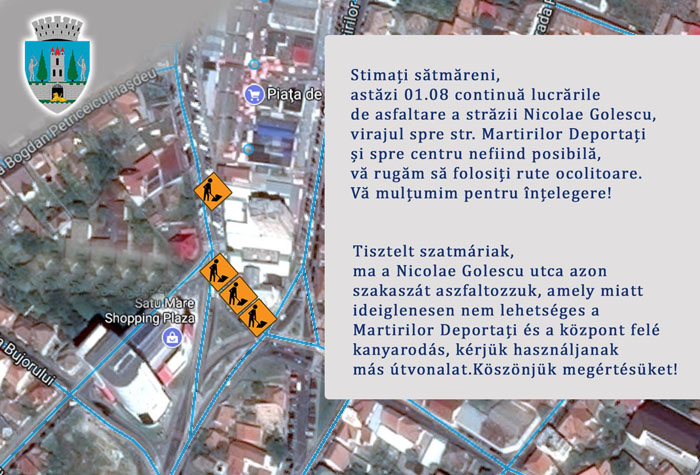 Restricții de circulație în municipiu. Vezi unde