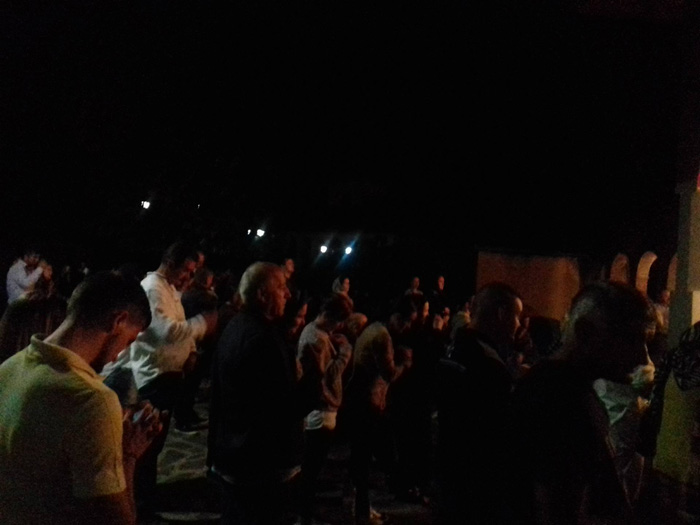 Pelerini la Mănăstirea din Bixad