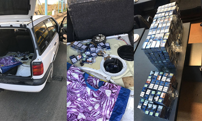 Țigări de contrabandă descoperite în două vehicule. Marfa și mașinile au fost confiscate