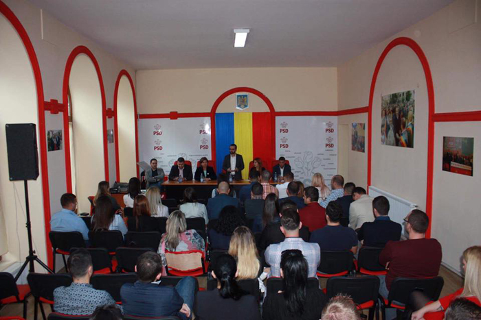 Ministrul Gabriel Petrea, susținut de TSD Satu Mare pentru un nou mandat de președinte (Foto)
