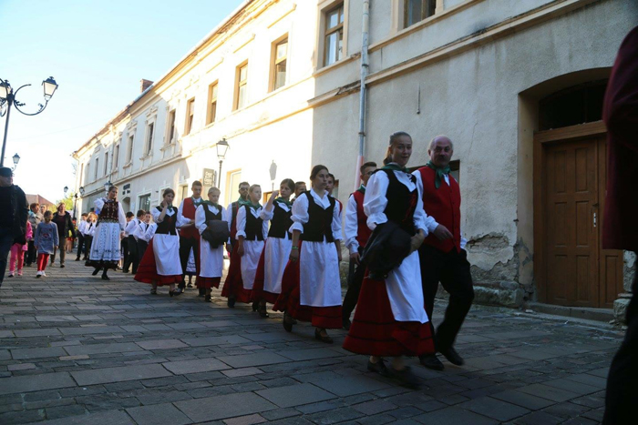 Dansurile șvăbești și fanfarele sătmărene apreciate la Bistrița (Foto)
