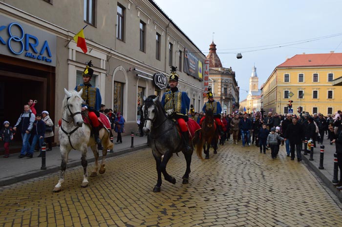 Defilare cu husari la Satu Mare (Fotogalerie)