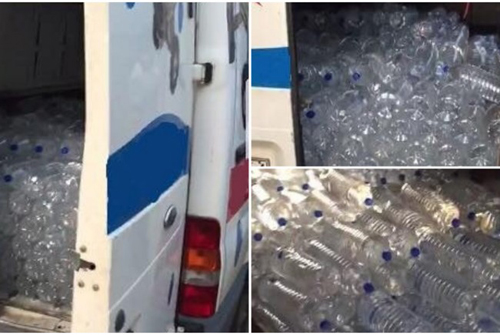 Sătmărean reținut pentru că transporta pălincă. Avea 2.000 de litri în mașină