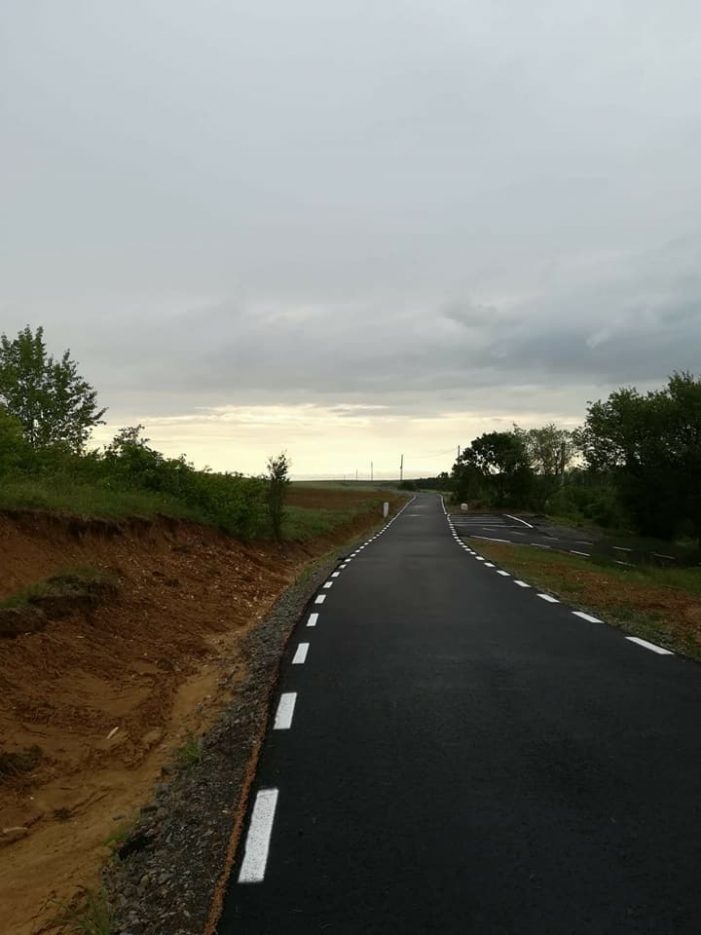 Drumul spre Oteloaia a fost modernizat