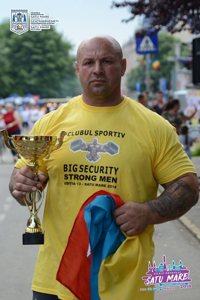 Gabriel Ardelean este castigatorul “The Strongest Men” Satu Mare 2018