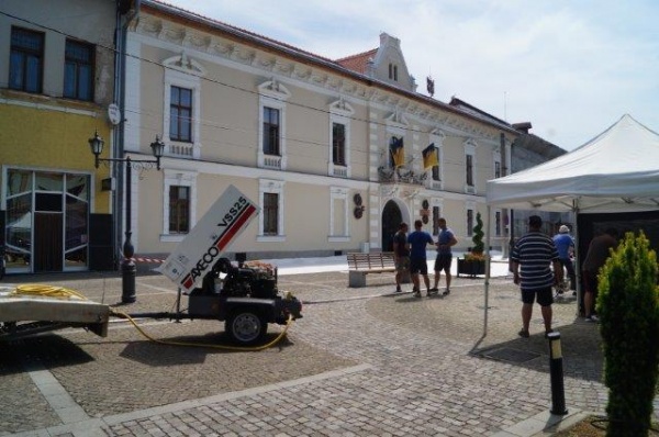 O primarie din judet, platou de filmare (Foto)