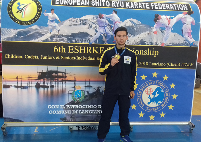 Medalie de bronz la Europenele de karate (Foto)