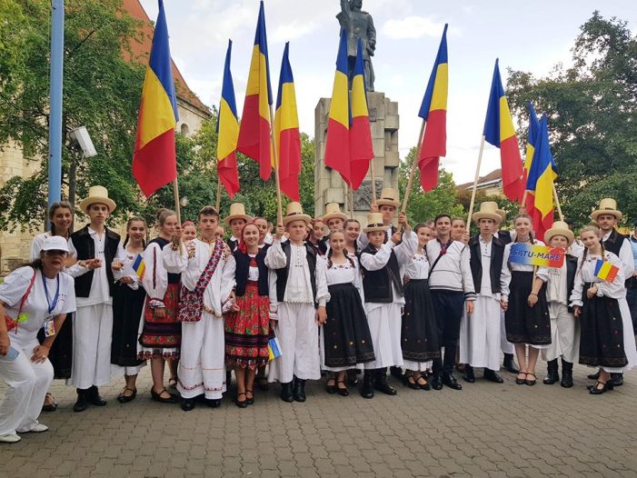 Eveniment de Centenar la Bistrița – mesaj din Orașul Imnului Național (Foto)