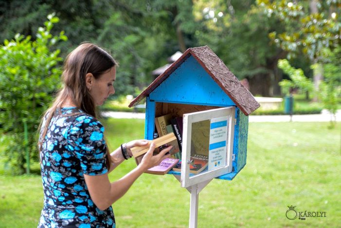 Invitatie pentru cititori. Biblioteca din parc