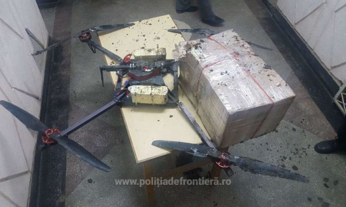 Ce au mai inventat contrabandistii ? Tigari transportate cu drona