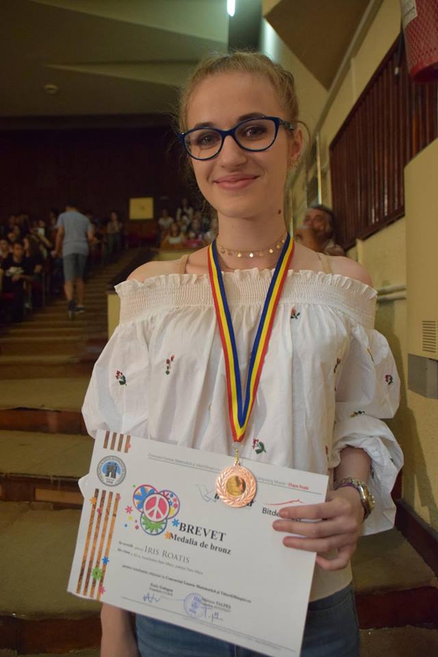 Iris Roatis, felicitata de primarul Kereskenyi Gabor