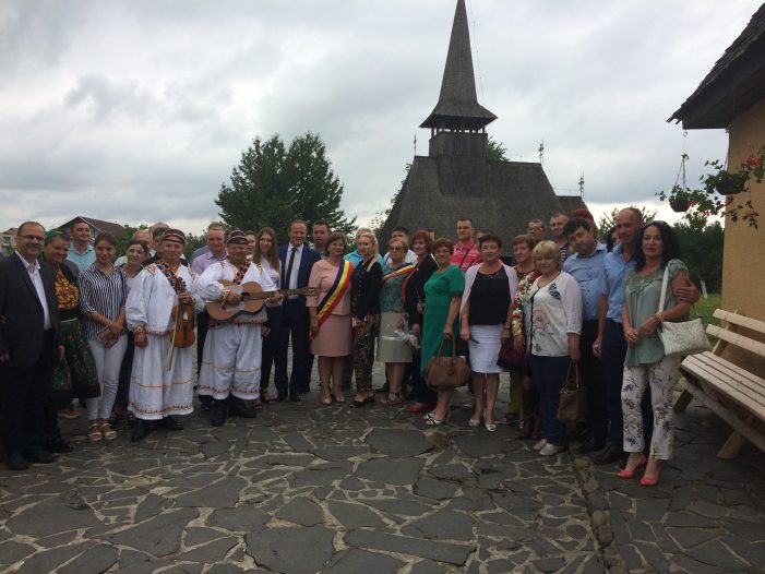 O delegatie din Republica Moldova, in vizita la Negresti-Oas (Foto)