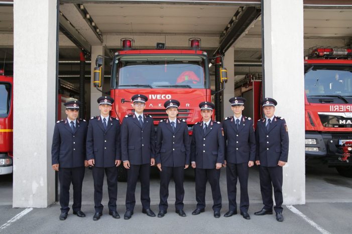 Sapte pompieri, repartizati la Satu Mare (Foto)