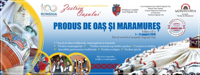 A doua ediție a Târgului ”Produs de Oaș și Maramureș” se deschide miercuri, la Negrești-Oaș
