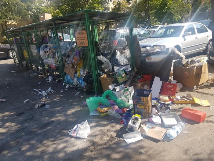 Priveliste de duminica: Munti de gunoaie si miros greu de suportat (Foto)