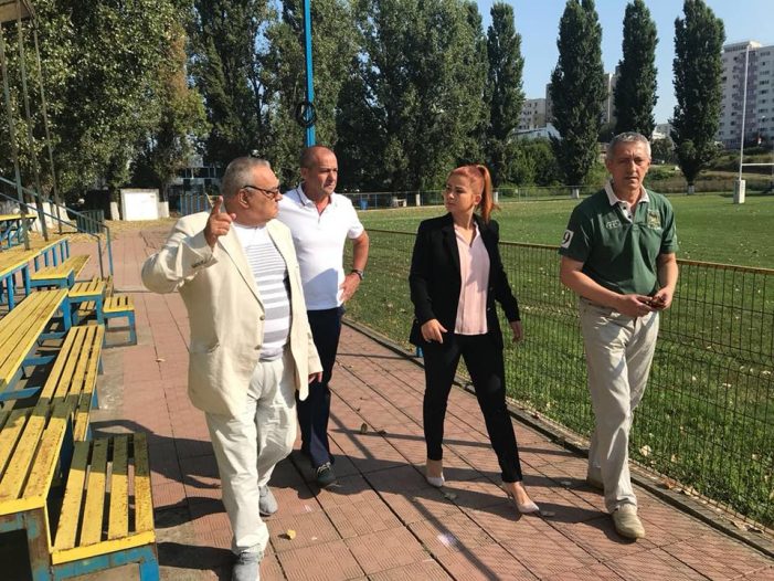 Ministrul Ioana Bran, in vizita la bazele sportive din Capitala (Foto)