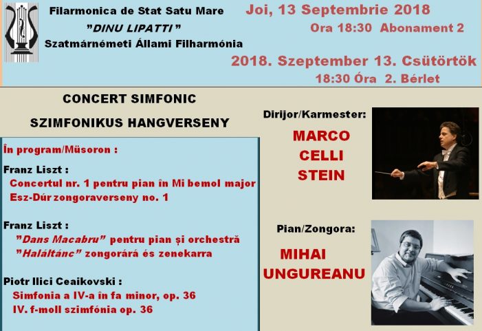 Concert, joi, la Filarmonica