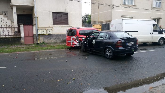 Accident grav. O persoana ranita (Foto)