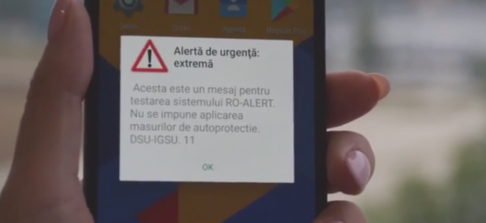 A fost lansat sistemul de avertizare Ro-alert. Vezi cum functioneaza