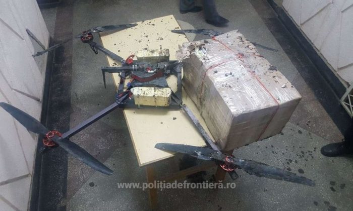 Tigari transportate cu drona