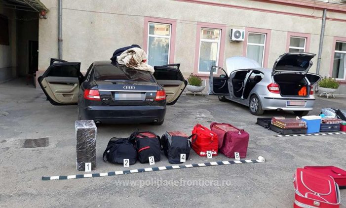Contrabandist din Timis, prins in Carei. A ramas fara masina (Foto)