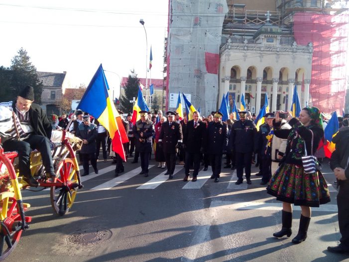 Moment inedit ! Marsul Unirii la Satu Mare (Fotogalerie)