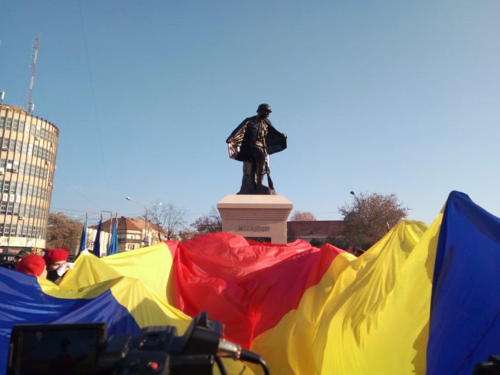Statuia Eroului Necunoscut, dezvelita la Satu Mare (Foto)