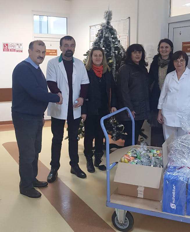 Gest nobil ! Donatie catre Sectia de Pediatrie (Foto)
