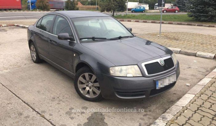 Zeci de masini furate din strainatate. O parte au fost aduse prin Petea