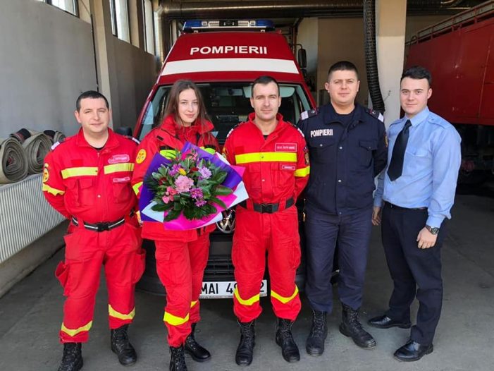 Majorat … la pompieri. Tinerii voluntari nu contenesc să ne uimească (Foto)