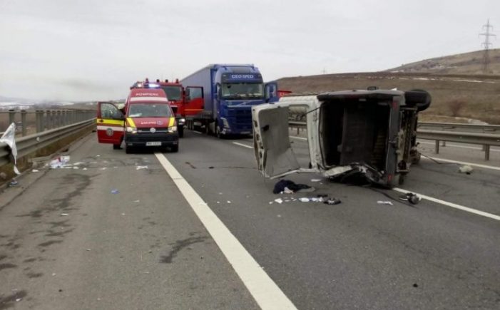Accident transmis live pe Facebook. Cinci victime (Foto&video)