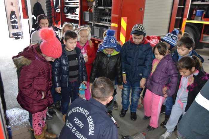 Ziua porților deschise la pompieri