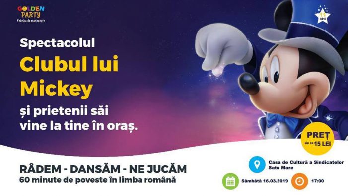 Mickey și prietenii săi vin la tine în oraș !