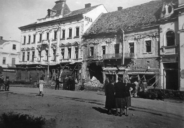 Cum arăta Sătmarul după bombardamentele din 1944 (Foto)