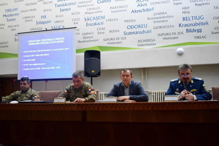 Ședință de instruire a responsabililor cu evidenţa militară