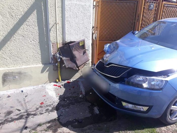 Pericol de explozie ! A rupt o conductă de gaz (Foto)