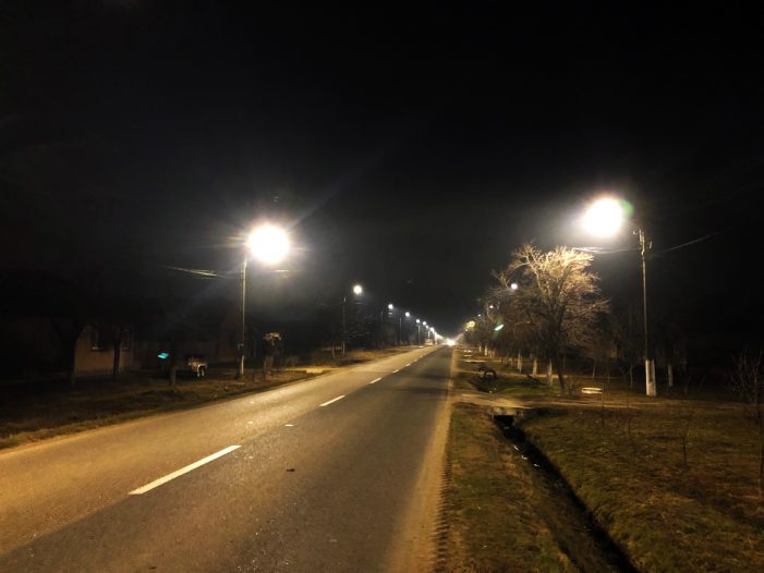 Primul proiect „smart street lighting“ al E.ON a fost finalizat în judeţul Arad