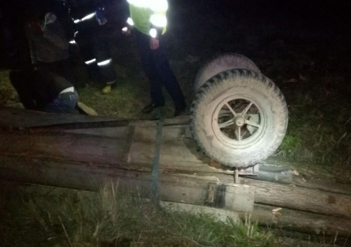 Accident mortal. S-a răsturnat cu căruța