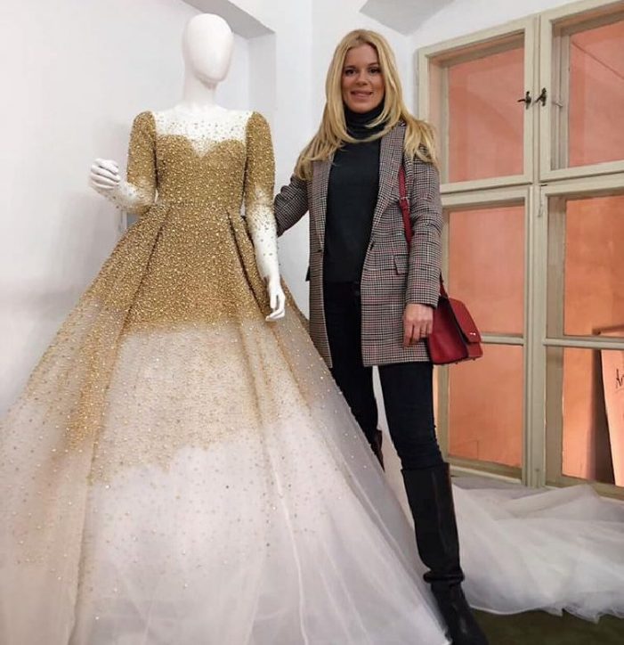 Rochie de mireasă inedită. Costă 10.000 de euro