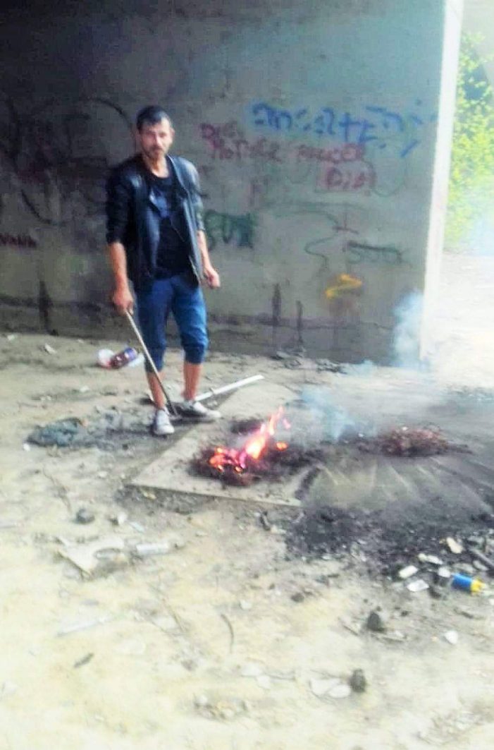 Ei sunt cei care provoacă incendii pe malul Someșului (Foto)