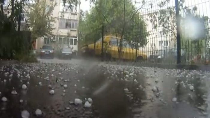 COD GALBEN de ploi torențiale și grindină activ în județul Satu Mare