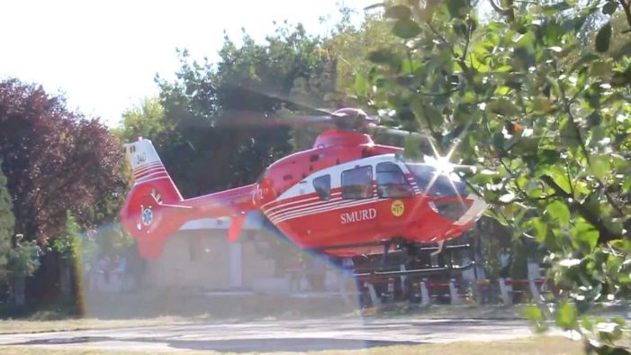 Un elicopter SMURD a transportat un medic de la Spitalul Satu Mare