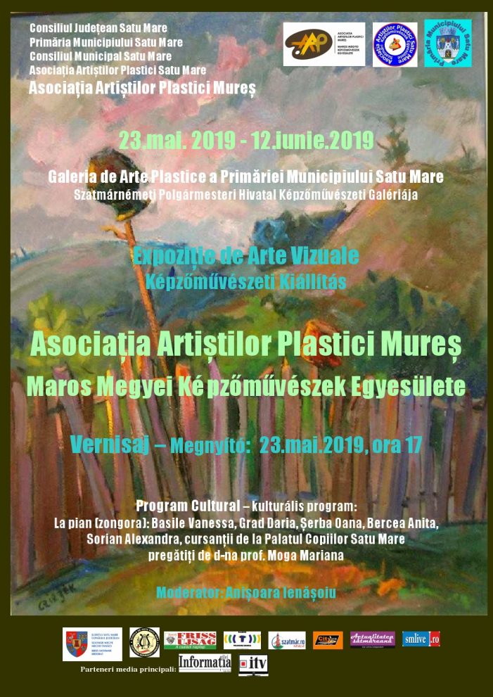 Expoziție de pictură și un spectacol la Primăria Satu Mare